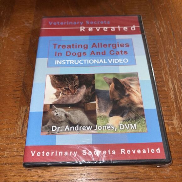 Treating Allergies In Dogs & Cats Veterinary Secrets Revealed Instructional DVD